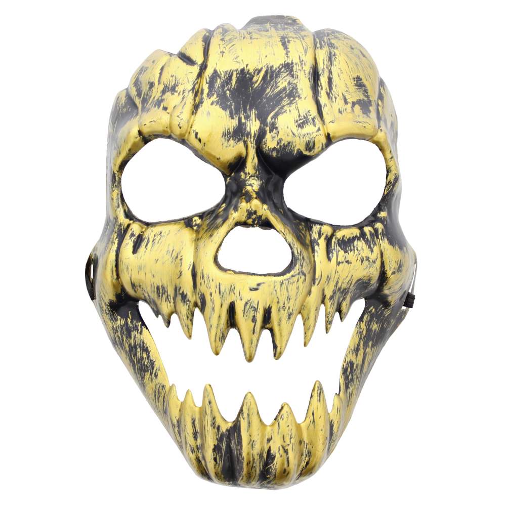 Zac's Alter Ego - Gold Skull Reaper Maske - Goldfarben